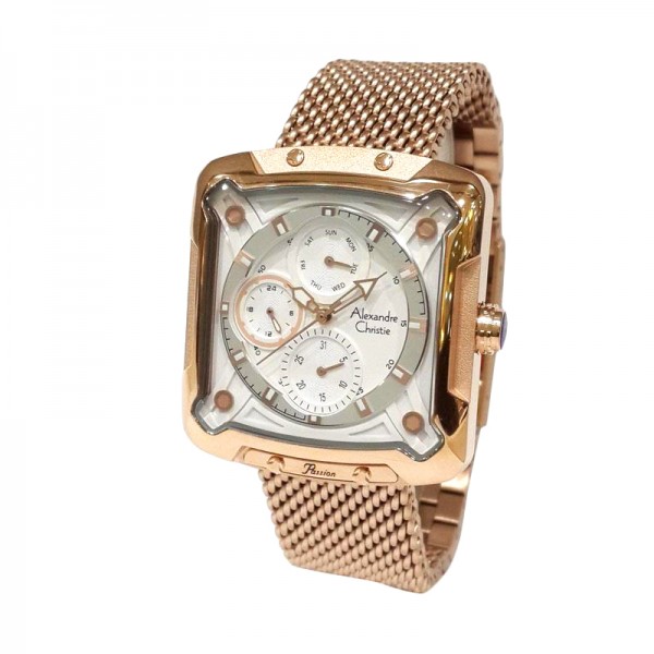 Alexandre Christie AC 3030 Rosegold White Lady BFBRGSL